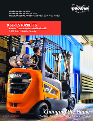 навантажувач з вилковим захватом LPG Doosan GC15S-9