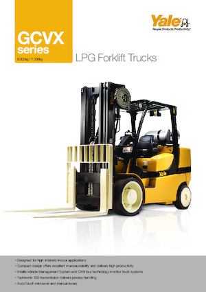 навантажувач з вилковим захватом LPG Yale GLC60VX Value