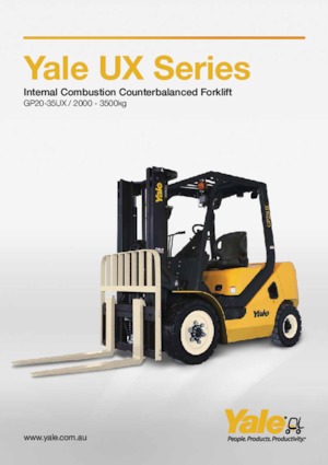 навантажувач з вилковим захватом LPG Yale GLP25UX