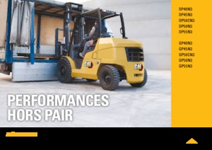 навантажувач з вилковим захватом LPG Caterpillar GP50N3