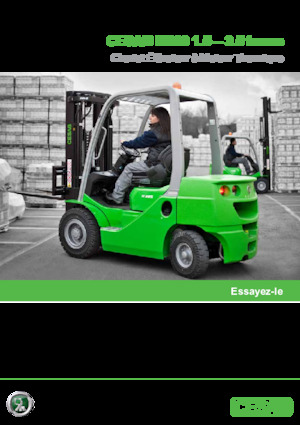 навантажувач з вилковим захватом LPG Cesab M320GV