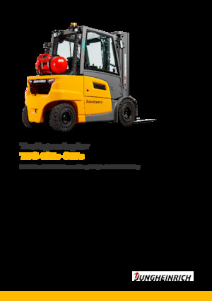 навантажувач з вилковим захватом LPG Jungheinrich TFG S35s 