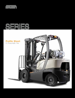 навантажувач з вилковим захватом LPG Crown C5 1050-65