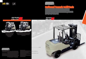 навантажувач з вилковим захватом LPG Crown CG35S-7