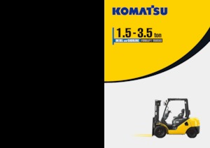 навантажувач з вилковим захватом LPG Komatsu FG18-21
