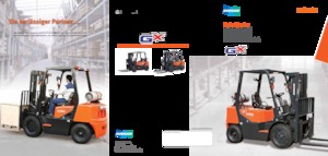 навантажувач з вилковим захватом LPG Doosan G30G Plus