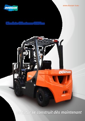 навантажувач з вилковим захватом LPG Doosan G30G Plus