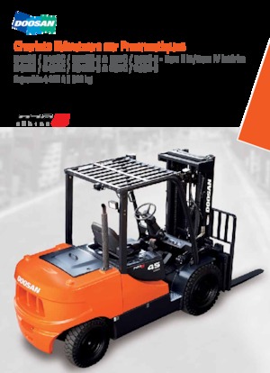 навантажувач з вилковим захватом LPG Doosan G55C-5