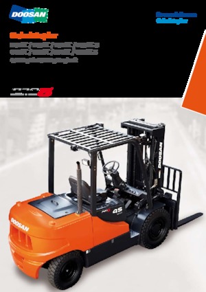 навантажувач з вилковим захватом LPG Doosan G55SC-5