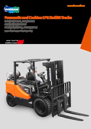 навантажувач з вилковим захватом LPG Doosan GC55C-5