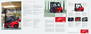 навантажувач з вилковим захватом LPG Linde H 70 T