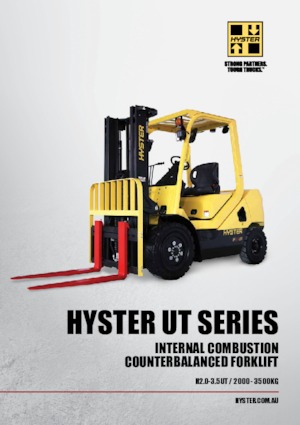 навантажувач з вилковим захватом LPG Hyster H2.5UT 