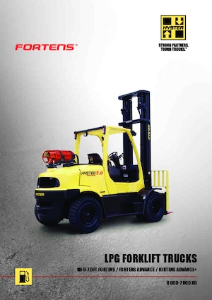 навантажувач з вилковим захватом LPG Hyster H6.0FT