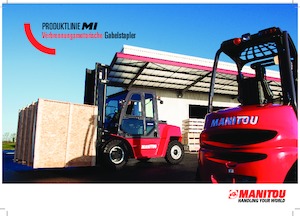 навантажувач з вилковим захватом LPG Manitou MI 45 G