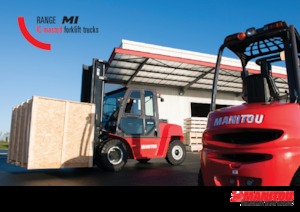 навантажувач з вилковим захватом LPG Manitou MI 70 G