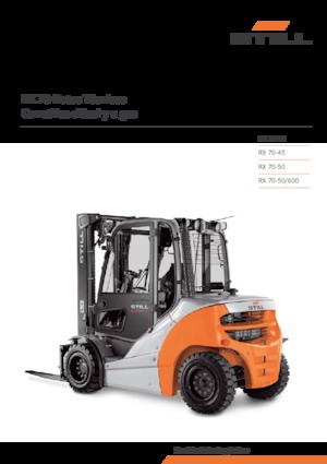 навантажувач з вилковим захватом LPG Still RX 70-45 T