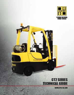навантажувач з вилковим захватом LPG Hyster S50CT2
