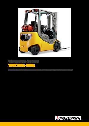 навантажувач з вилковим захватом LPG Jungheinrich TFG 320s