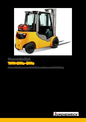 навантажувач з вилковим захватом LPG Jungheinrich TFG 425s