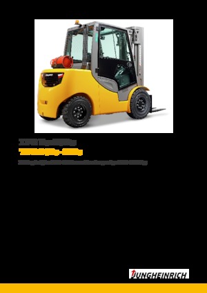 навантажувач з вилковим захватом LPG Jungheinrich TFG S50s