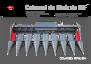комбайн з підбирачем для кукурудзи Massey Ferguson CF 875F