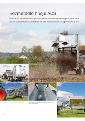 Розкидувачі гною Fliegl ADS 120