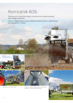 Розкидувачі гною Fliegl ADS 120