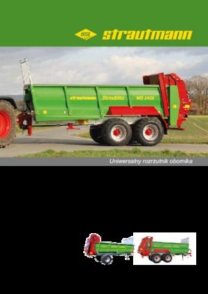 Розкидувачі гною Strautmann MS 1201