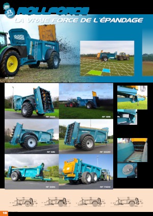 Розкидувачі гною Rolland RF 6115