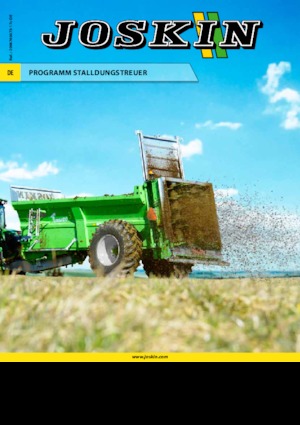 Розкидувачі гною Joskin TORNADO3 HORIZON T6013/16BV