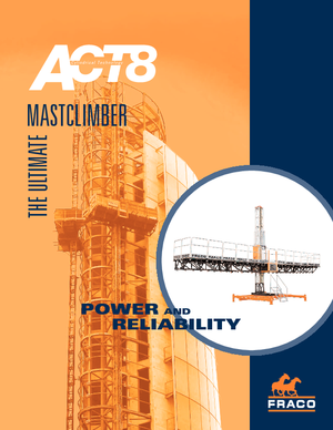 підйомник щоглового типу з робочою платформою Fraco ACT-8