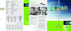 підйомник щоглового типу з робочою платформою Hydro Mobile E-SERIES