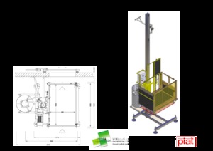 ліфти для промислового застосування Piat EL PC 600