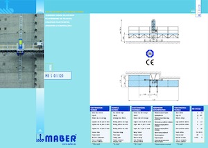 підйомник щоглового типу з робочою платформою Maber MB S 01/120