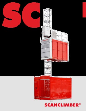ліфти для промислового застосування Scanclimber Wega SC2032-65H