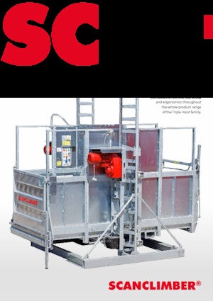ліфти для промислового застосування Scanclimber SC20M