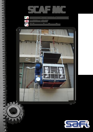 ліфти для промислового застосування Safi SCAF MC/PC