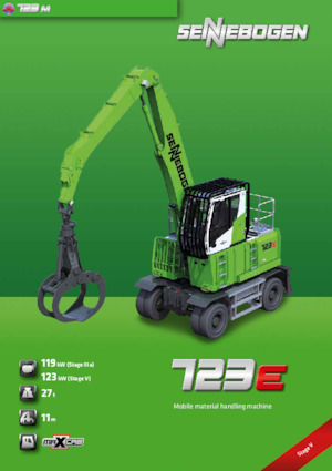 Екскаватори для перевалки Sennebogen 723M E  