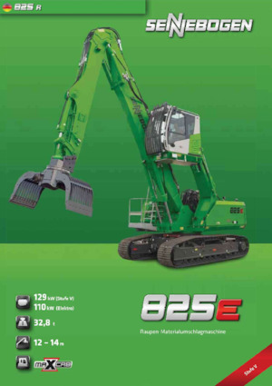 Екскаватори для перевалки Sennebogen 825R E 