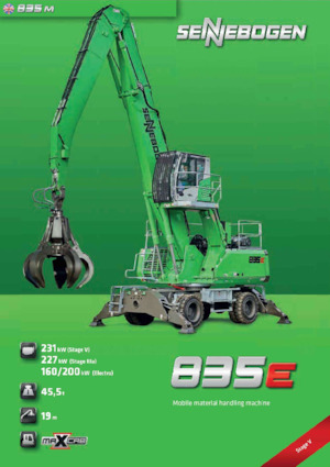 Екскаватори для перевалки Sennebogen 835M E 
