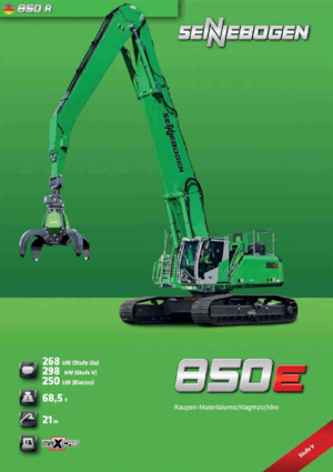 Екскаватори для перевалки Sennebogen 835R G Hybrid 