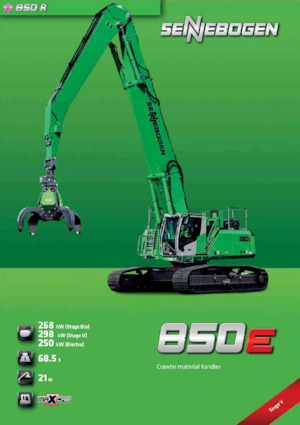 Екскаватори для перевалки Sennebogen 835R G Hybrid 