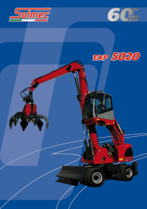 Екскаватори для перевалки Solmec EXP 5020
