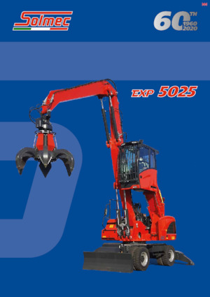 Екскаватори для перевалки Solmec EXP 5025