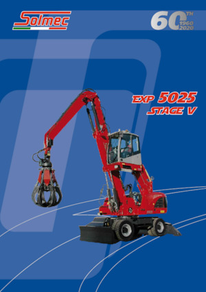 Екскаватори для перевалки Solmec EXP 5025