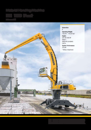 Екскаватори для перевалки Liebherr LH 110 C Gantry Port Litronic