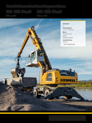 Екскаватори для перевалки Liebherr LH 40 M Port Litronic