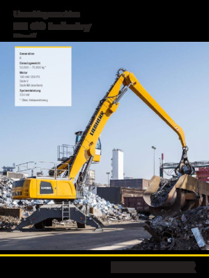 Екскаватори для перевалки Liebherr LH 60 M High Rise Industry Litronic