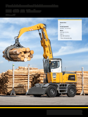 Екскаватори для перевалки Liebherr LH 60 M Timber Litronic