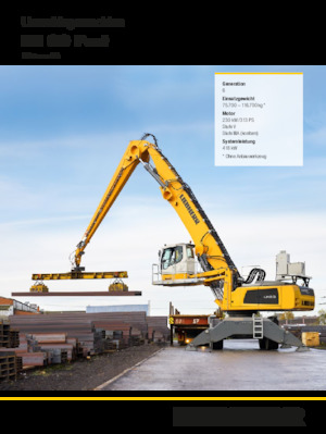 Екскаватори для перевалки Liebherr LH 80 M Port Litronic